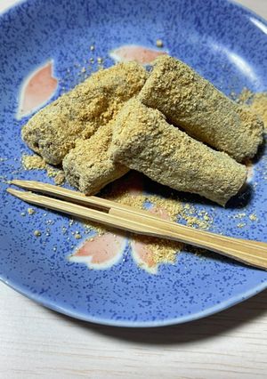 イヌリン入り低糖質きな粉棒-レシピのメイン写真