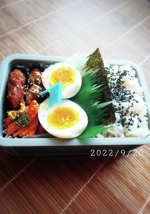 息子弁当　9/20-レシピのメイン写真