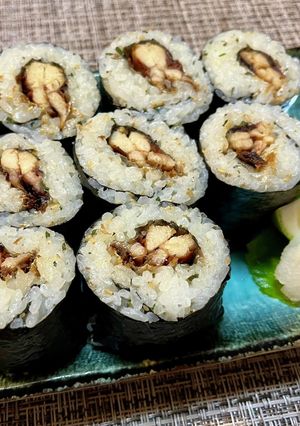 大葉が香る✨秋刀魚の巻き寿司-レシピのメイン写真
