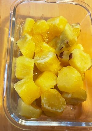 さつまいもりんごジャム煮-レシピのメイン写真