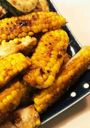 フライパンで簡単焼きとうもろこし-レシピのメイン写真