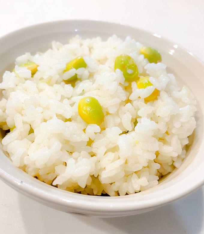 さやごと炊いちゃう!「枝豆ごはん」-レシピのメイン写真