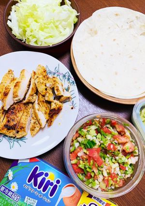 チキンのトルティーヤ-レシピのメイン写真