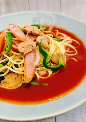 名古屋名物♡ヨコイのあんかけパスタ風-レシピのメイン写真