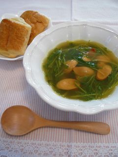 ❀簡単!ウインナーと水菜のカレースープ❀-レシピのメイン写真