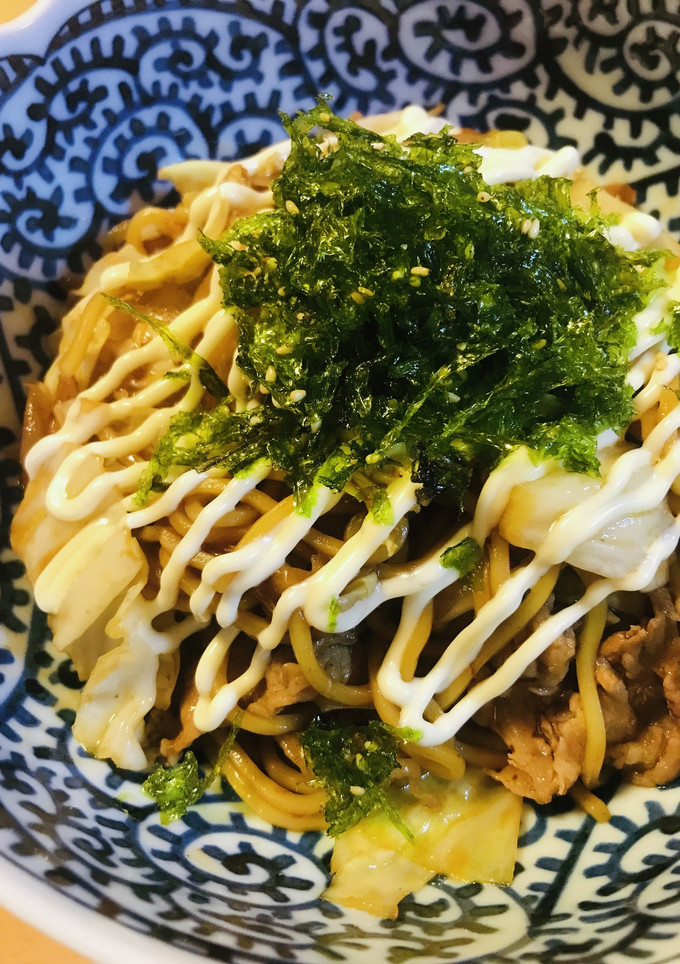 豚肉の三種ソースの焼きそば-レシピのメイン写真