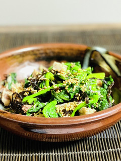 鯖水煮缶☆ほうれん草の塩昆布和え-レシピのメイン写真