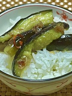 ごはんのお供!なすの味噌和え-レシピのメイン写真