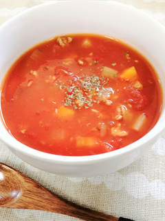薄切り豚肉で❤ミネストローネ-レシピのメイン写真