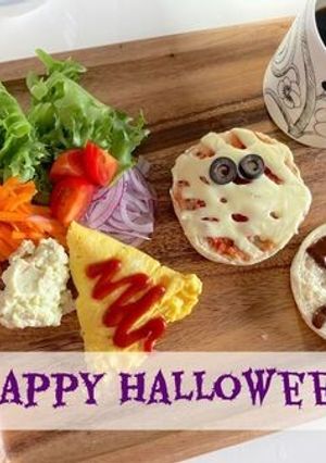 マフィンde簡単ハロウィンサンド-レシピのメイン写真