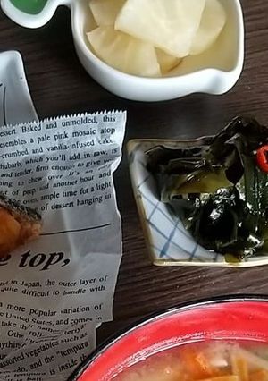 《乾物》乾燥わかめで佃煮風煮物-レシピのメイン写真