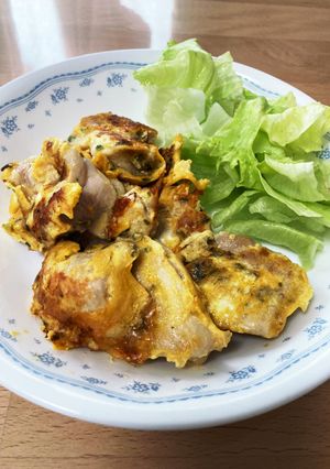 鶏肉のピカタ、うどんの素で-レシピのメイン写真