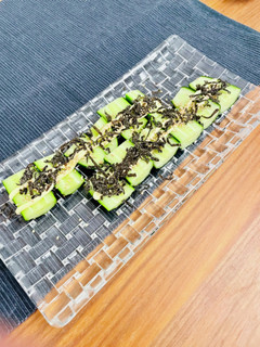 塩昆布マヨきゅうりのおつまみ-レシピのメイン写真