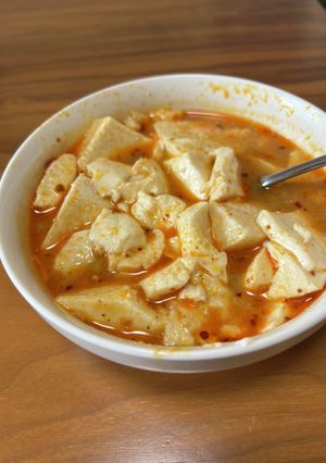 豆腐だけで、麻婆豆腐風-レシピのメイン写真