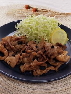 甘辛ブルーベリー照り焼き-レシピのメイン写真