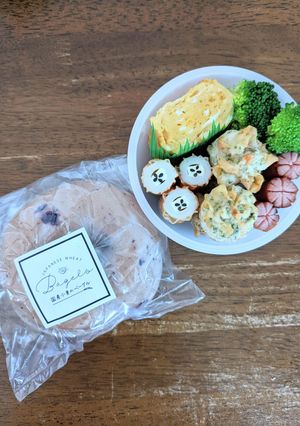 JK☆大好きベーグル弁当♪-レシピのメイン写真