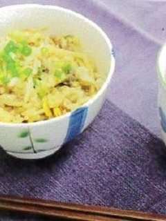 ダイズモヤシと牛肉の炊き込みご飯-レシピのメイン写真