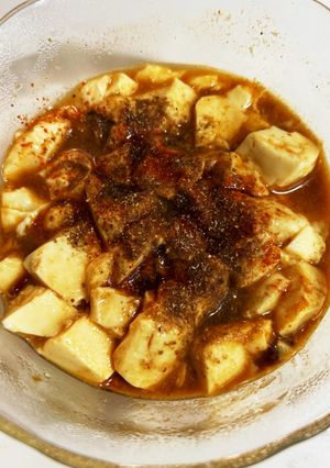 めんどくさい時のレンジで麻婆豆腐-レシピのメイン写真