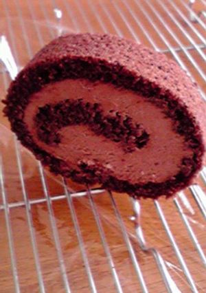 おからのチョコロールケーキ-レシピのメイン写真