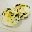 みず菜入りおにぎり