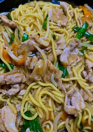 ホットプレートであんかけ焼きそば-レシピのメイン写真