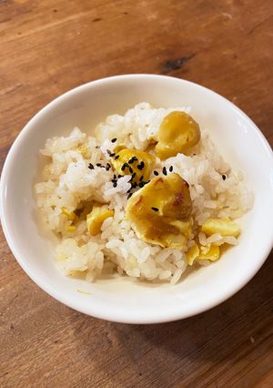 栗ごはん-レシピのメイン写真