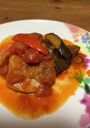 チキントマト煮-レシピのメイン写真