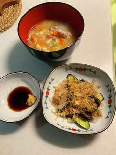 豚汁と焼き茄子-レシピのメイン写真