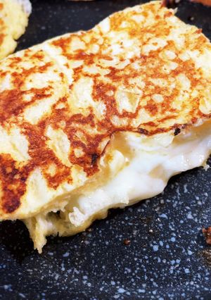 甘塩っぱい♡ チーズフレンチトースト-レシピのメイン写真