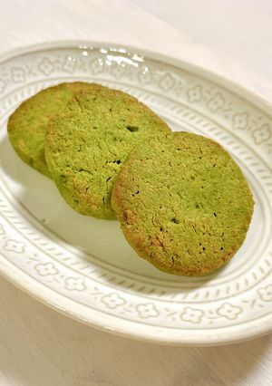 八女抹茶のおからクッキー-レシピのメイン写真