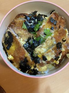美味しい⭐︎甘め塩分控えめな卵とじカツ丼-レシピのメイン写真