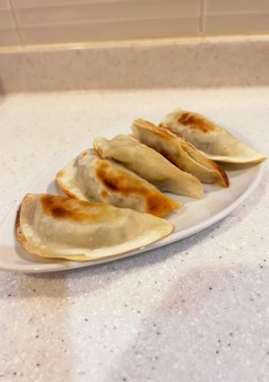 れんこんとはんぺんの餃子-レシピのメイン写真