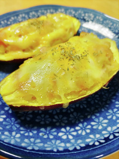 皮ごと食べれる さつまいもグラタン-レシピのメイン写真