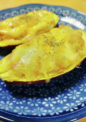 皮ごと食べれる　さつまいもグラタン-レシピのメイン写真