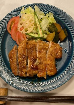 鶏モモソテー-レシピのメイン写真