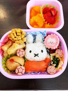 ミッフィーキャラ弁☆幼稚園用☆2歳-レシピのメイン写真