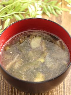 簡単!茄子の中華あんかけスープ -レシピのメイン写真