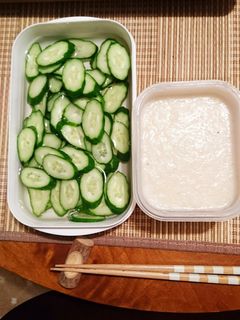 きゅうりの浅漬けとねばねば-レシピのメイン写真