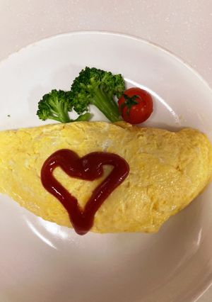 卵は万能☆玉ねぎオムレツ(^^♪-レシピのメイン写真