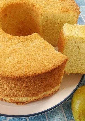 いちじくジャム・シフォンケーキ-レシピのメイン写真