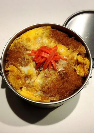 のっけ弁当2022.09.22勝つ丼-レシピのメイン写真