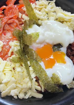 簡単ビビンバ風丼-レシピのメイン写真