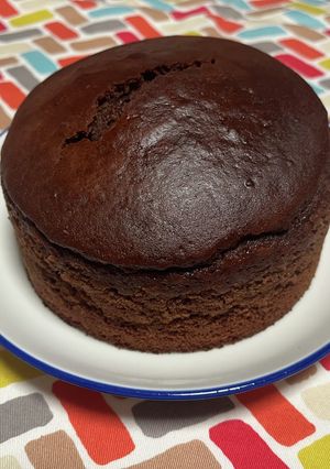 超簡単☆チョコ饅風！濃厚チョコ餡子ケーキ-レシピのメイン写真