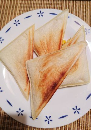 裏技！ランチパックをホットサンドに-レシピのメイン写真