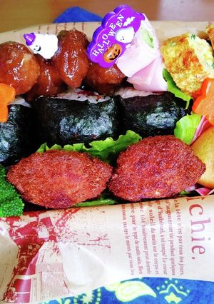 高校生男子お弁当51-レシピのメイン写真
