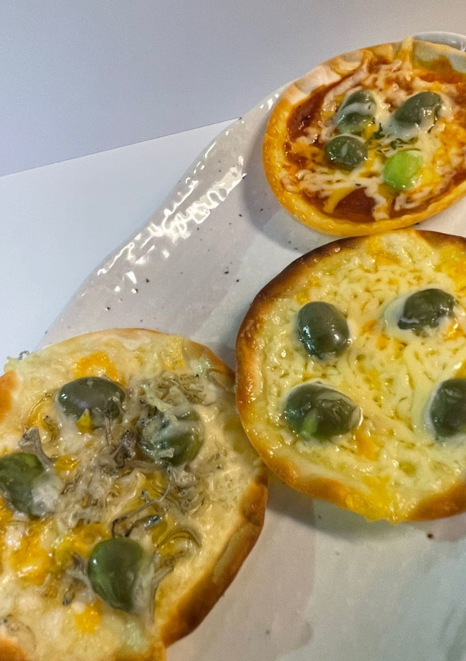 【野菜ソムリエ】紫ずきんのミニピザ-レシピのメイン写真
