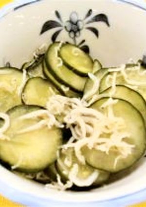 きゅうりとしらすの酢の物-レシピのメイン写真