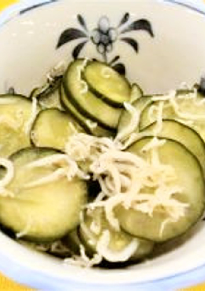 きゅうりとしらすの酢の物-レシピのメイン写真