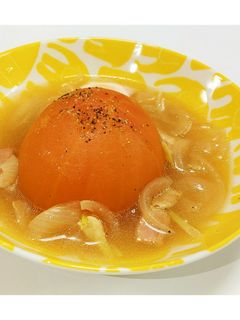 丸ごとトマトのスープ-レシピのメイン写真