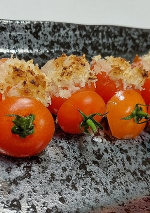 ミニトマトのパン粉焼き-レシピのメイン写真